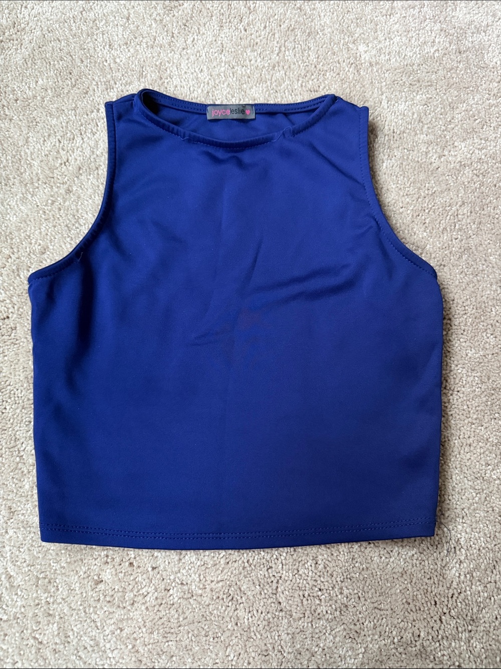 ‼️ Joyce Leslie Cobalt Blue Sleeveless Crop Top ‼️